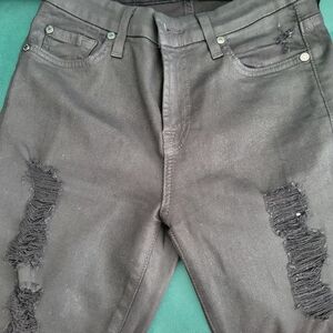 7 For All Mankind Charcoal Jeans